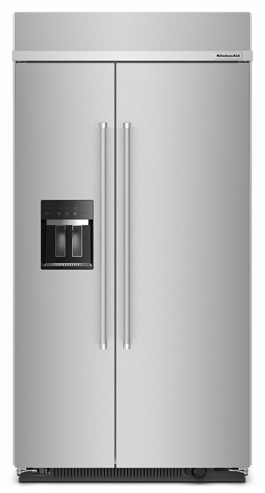 25.1 Cu. Ft. 42" Built-In Side-by-Side Refrigerator with Ice and Water Dispenser