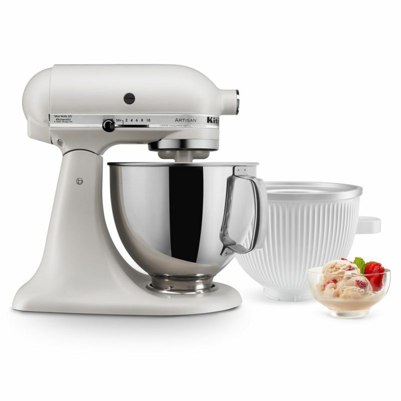 Value Bundle - 5 Quart Tilt-Head Stand Mixer & Ice Cream Maker Attachment