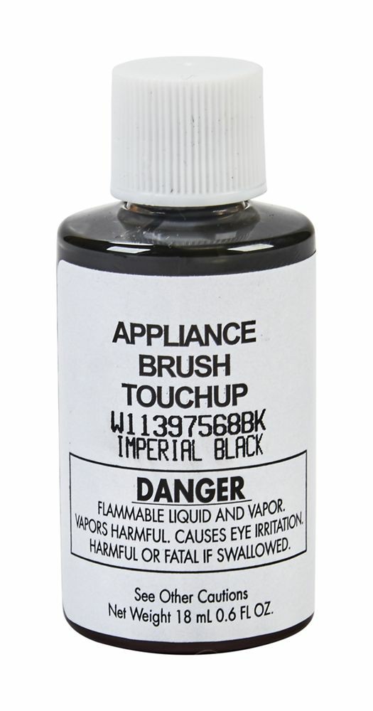 Appliance Touchup Paint Bottle, Imperial Black